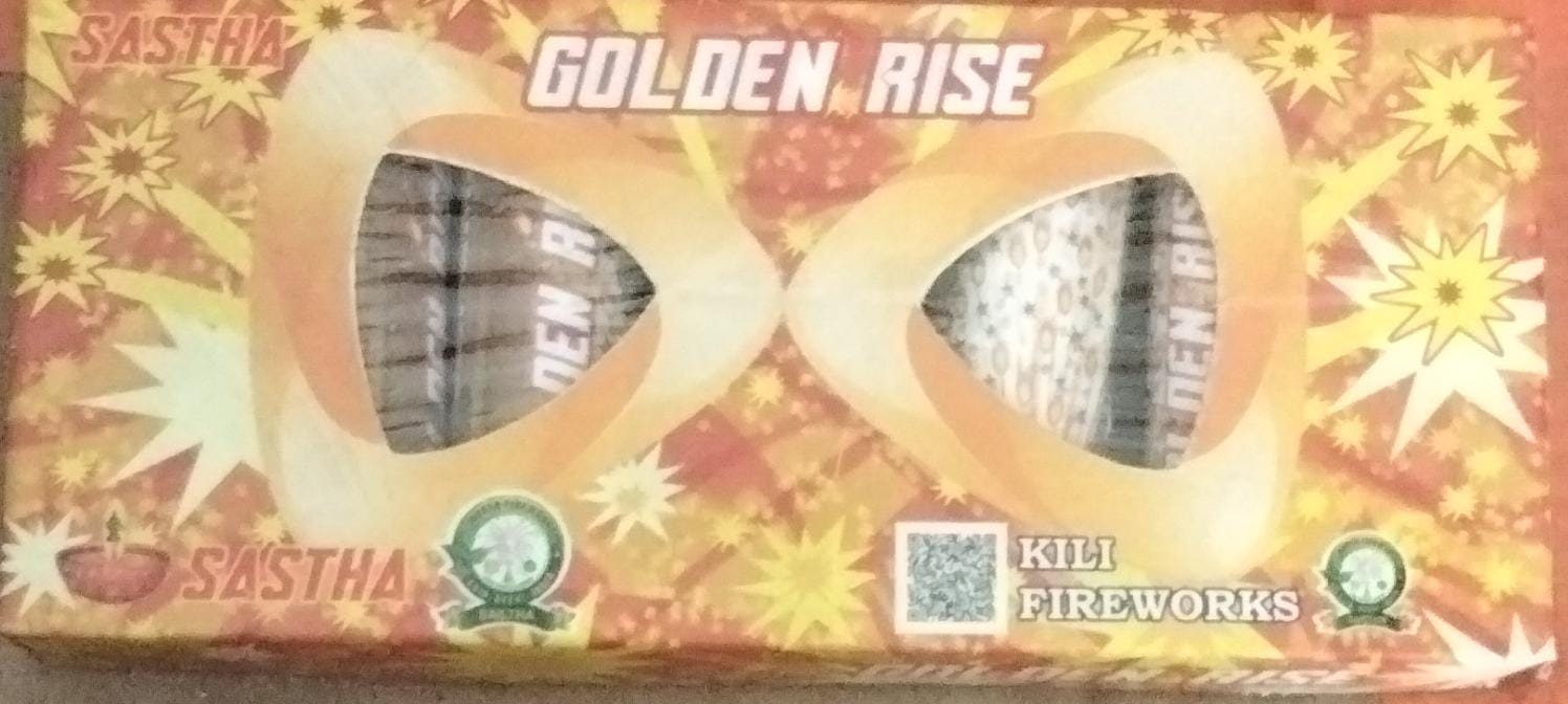 inba Crackers Golden GLOBE Gold Fountain